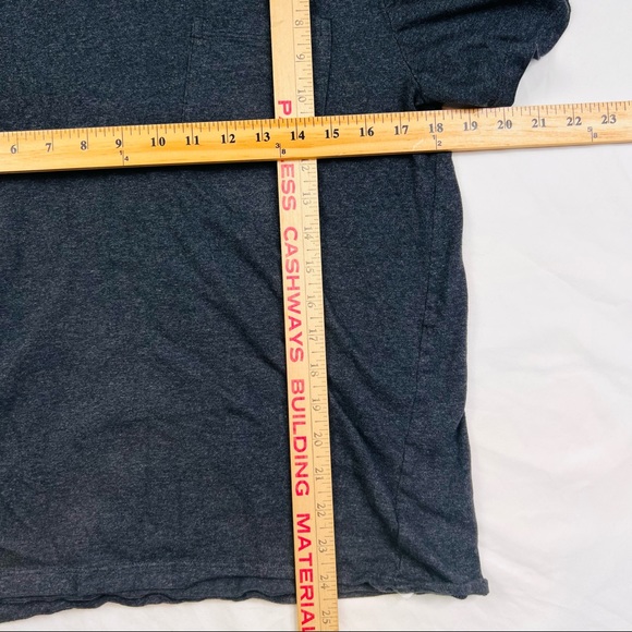 Everlane Organic Cotton Crew Uniform T-Shirt M Heather Charcoal Gray L020622 - Picture 3 of 4